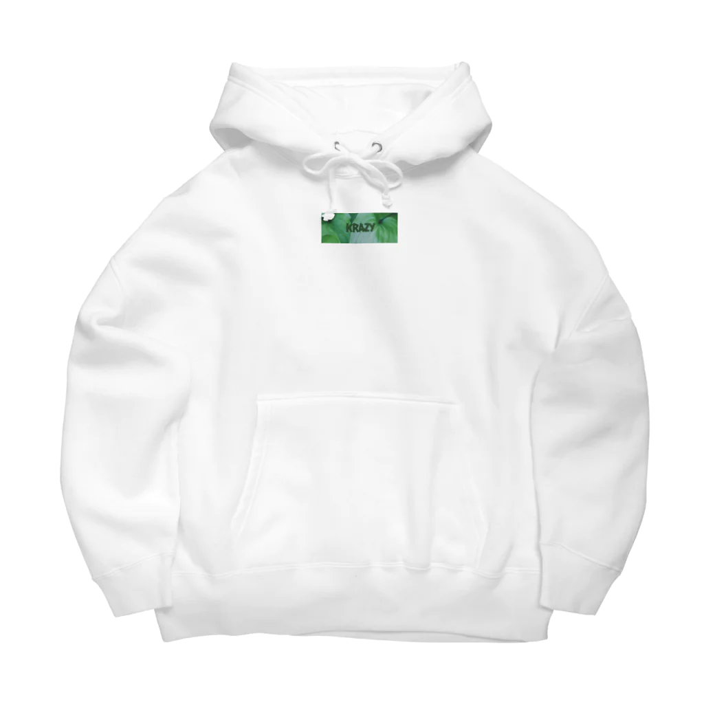 KrazyのKrazy ボックスロゴパーカー Big Hoodie