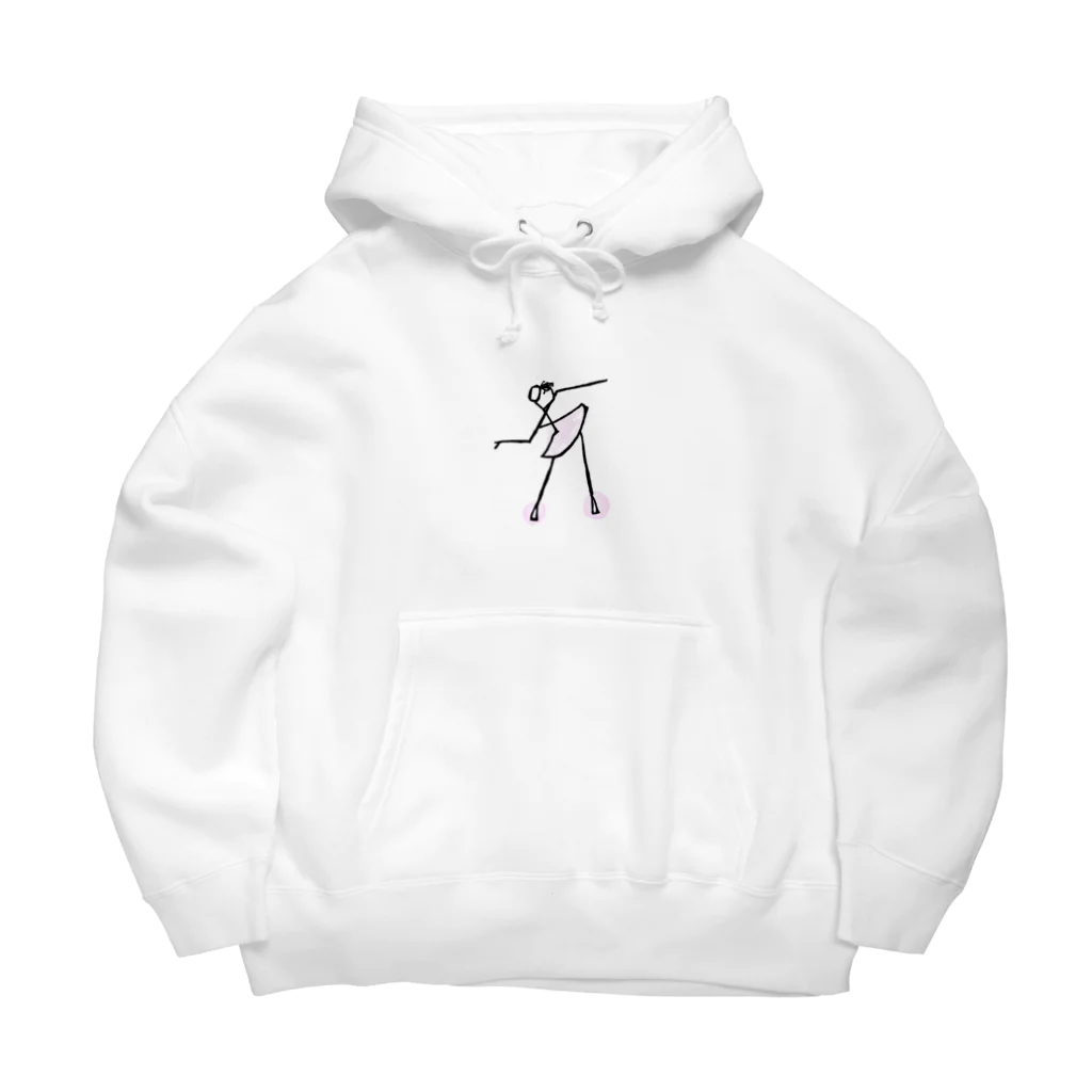 SouTenu.のバレエの子 Big Hoodie