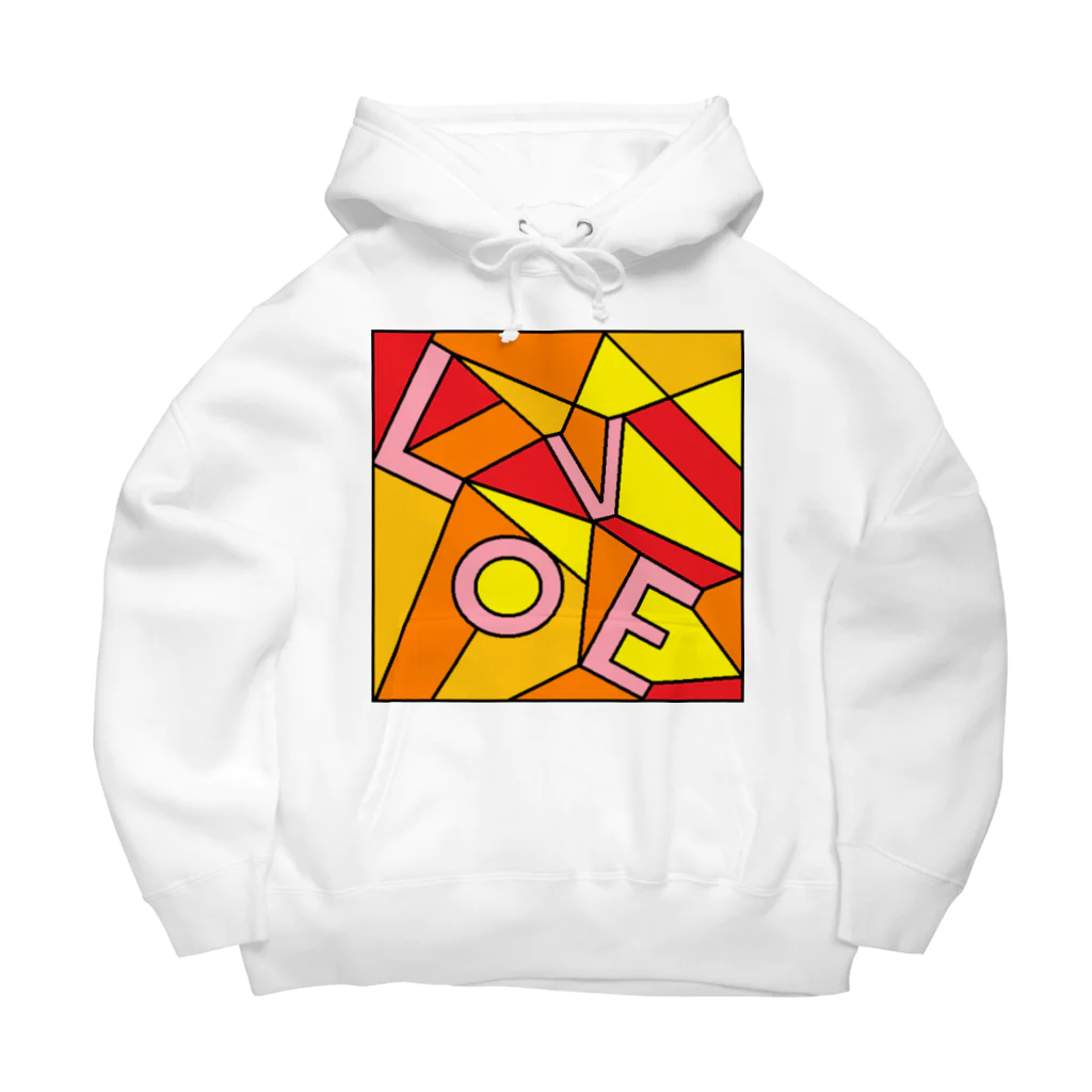 ふみ★のＬＯＶＥ（暖色） Big Hoodie