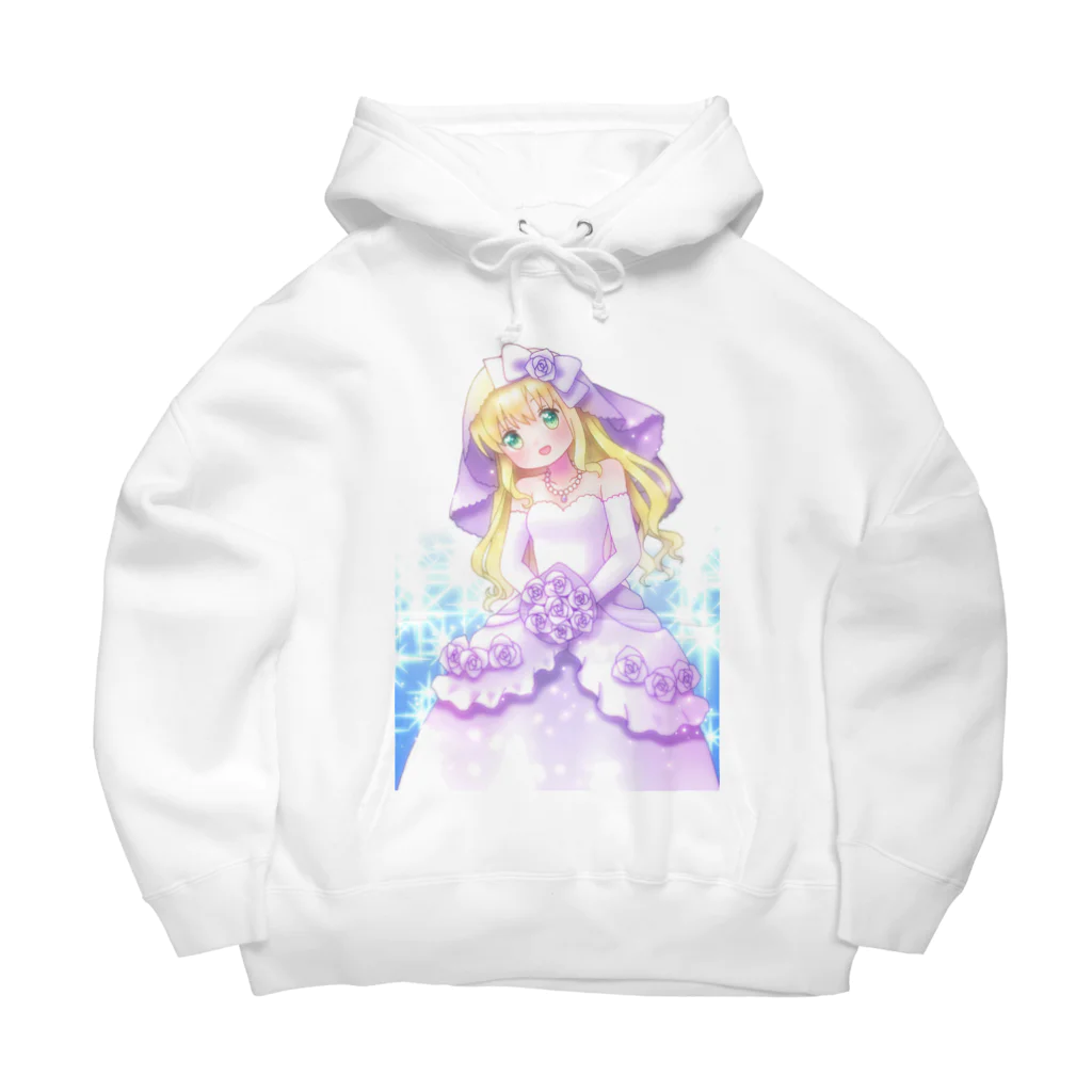 かわいいもののおみせ　いそぎんちゃくのジューンブライドちゃん Big Hoodie