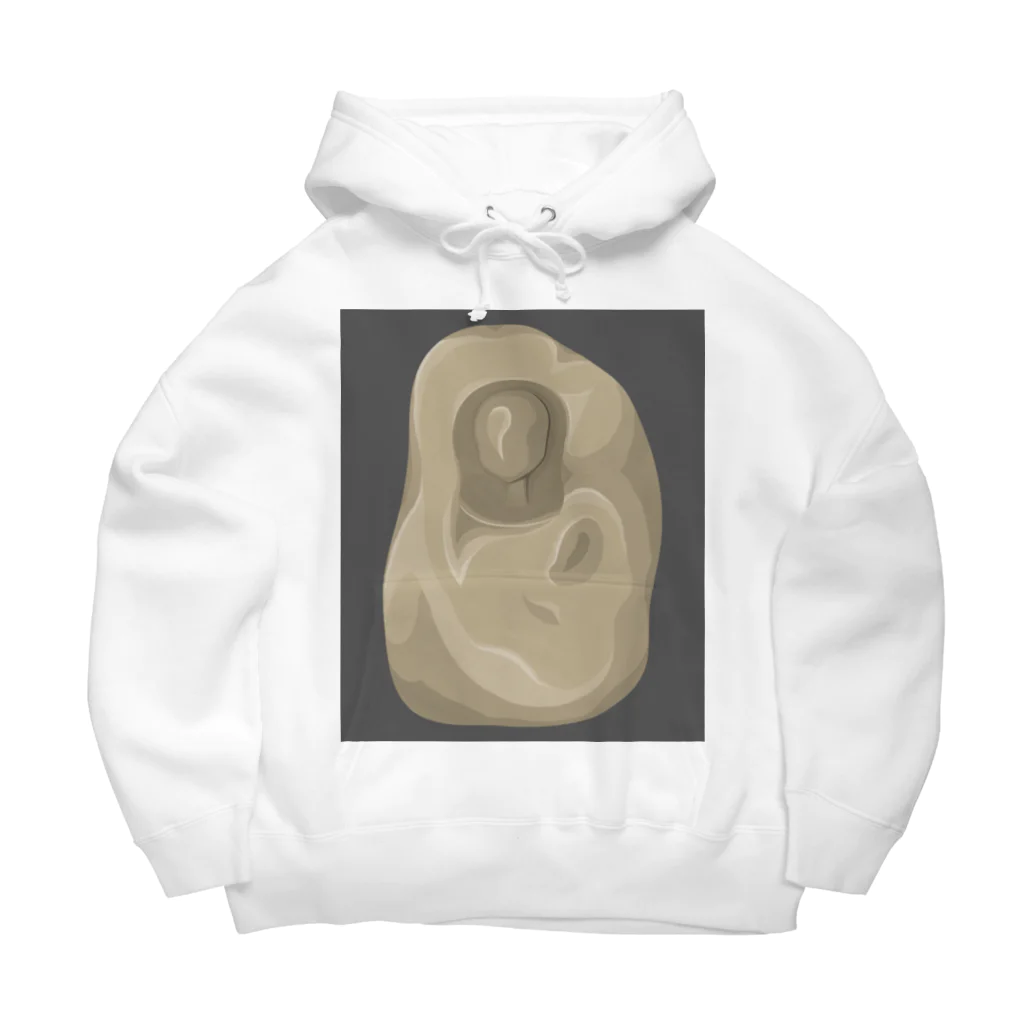 アトリエヱキパの彫刻（偽）　version2 Big Hoodie