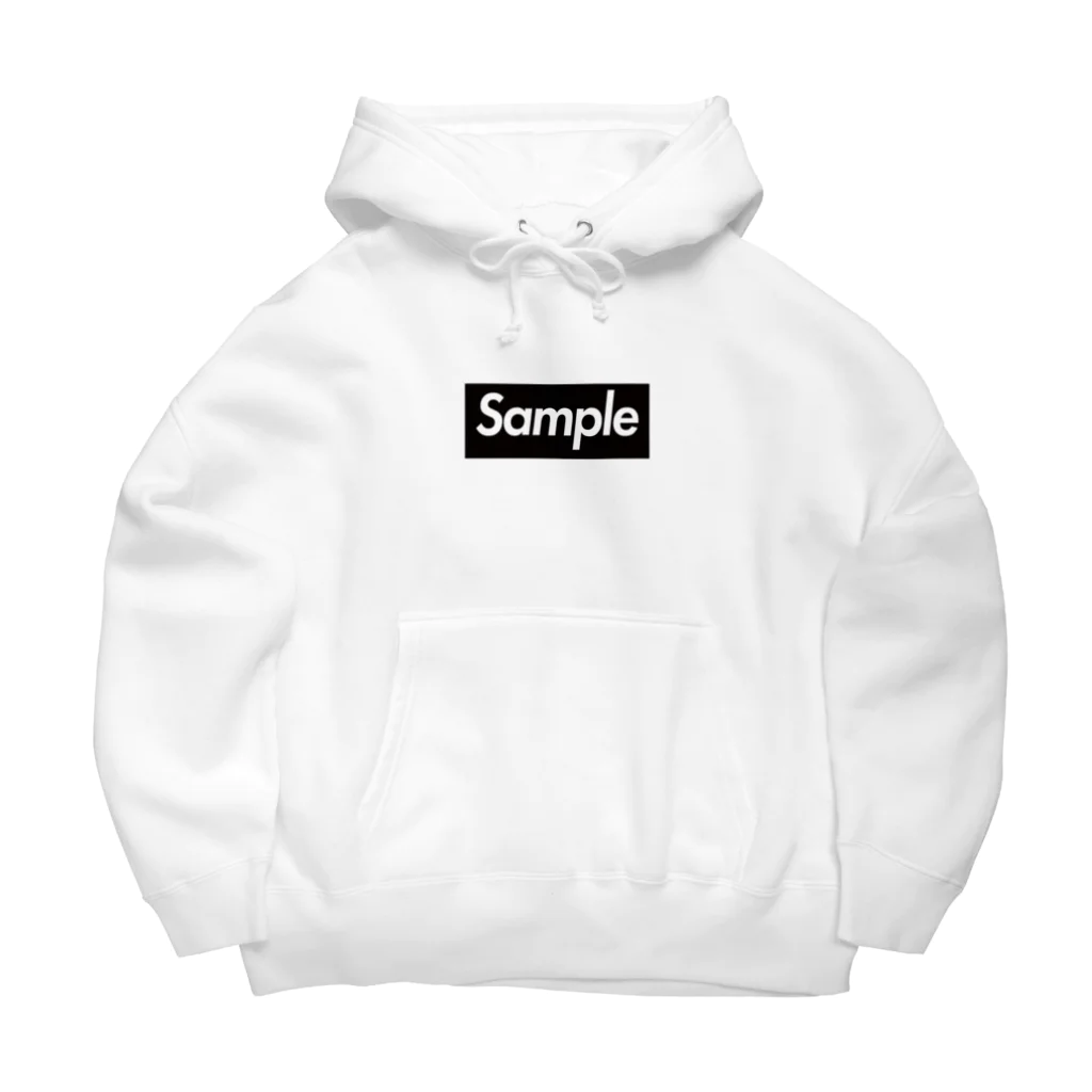 orumsのSapme -Red Box Logo- ビッグシルエットパーカー