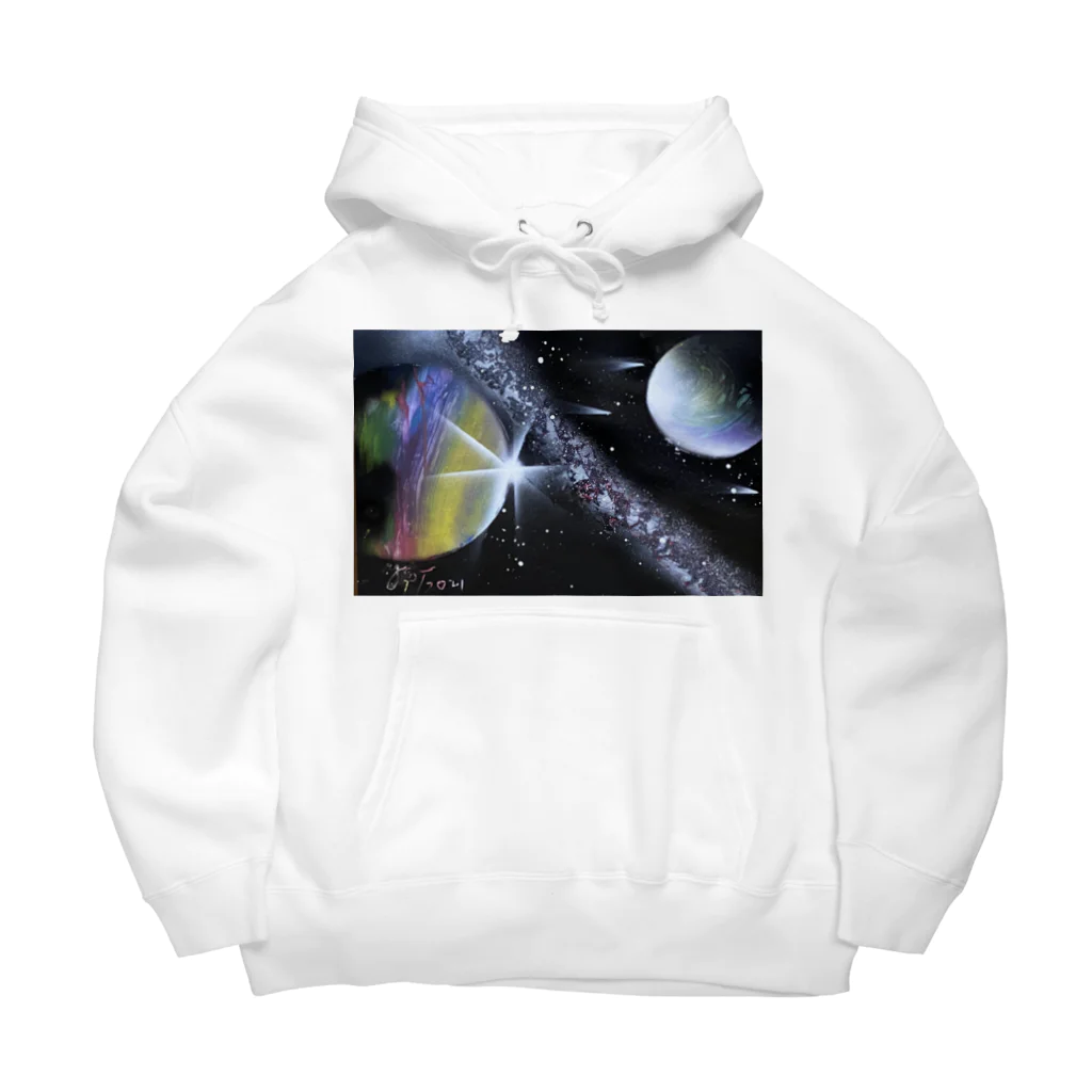 Yessy&Tomo Tienda de artistasの七夕の銀河 Big Hoodie