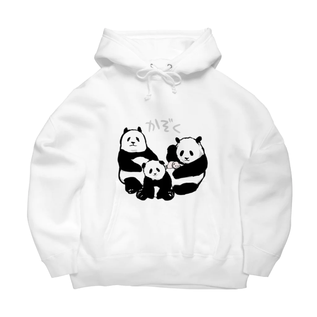 panda to kageのかぞく Big Hoodie