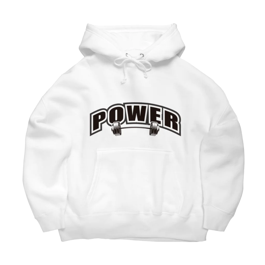 グラフィンのPROTEIN プロテイン ブラック Big Hoodie