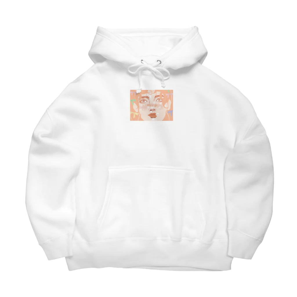 hyu-ge（イラスト）のhyu-ge Big Hoodie