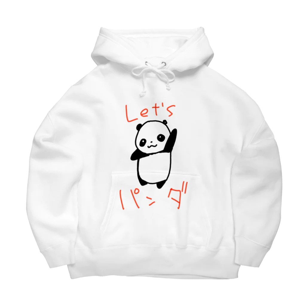 クロイノ！のぱんだ Big Hoodie