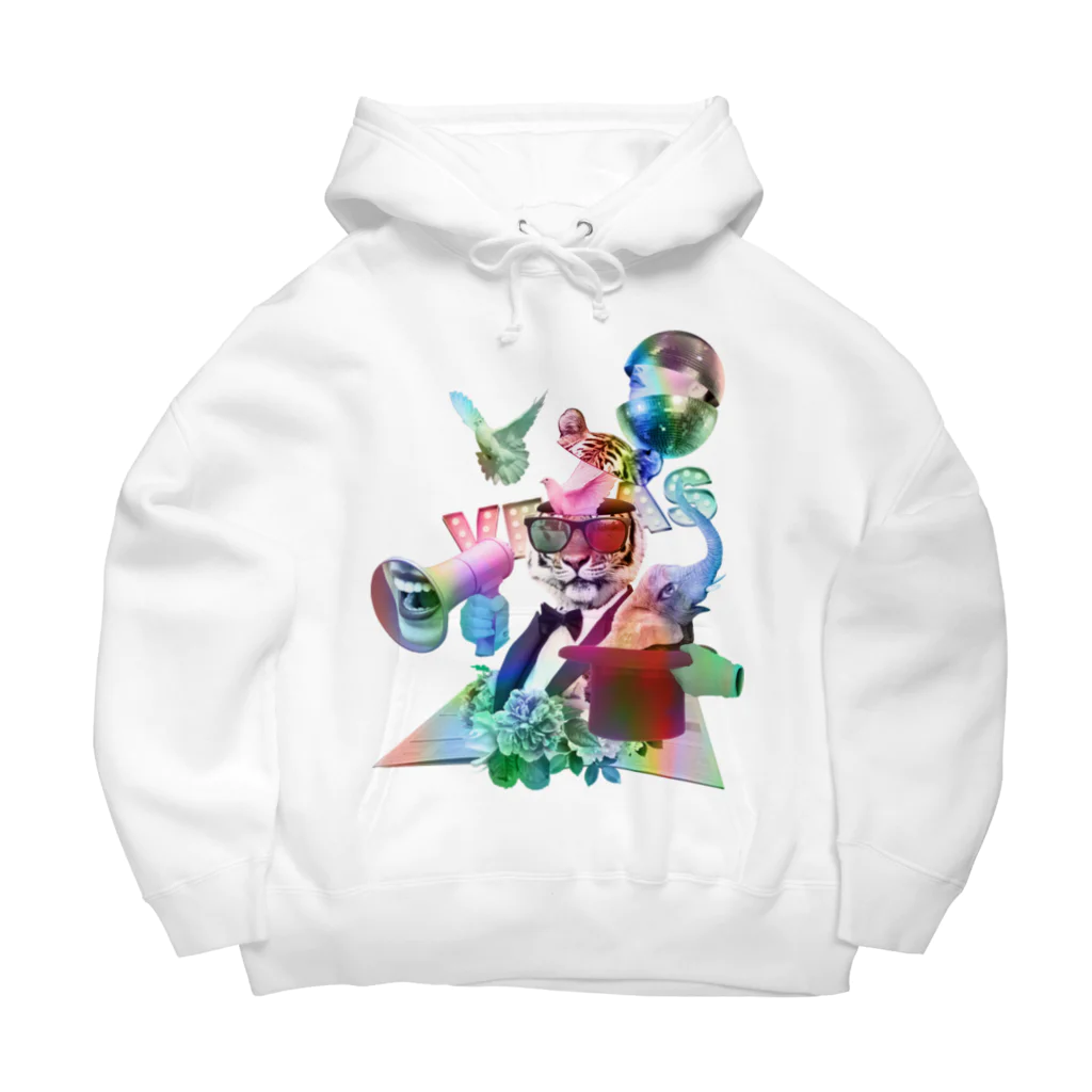 カズシフジイのエンタメコラージュ Big Hoodie