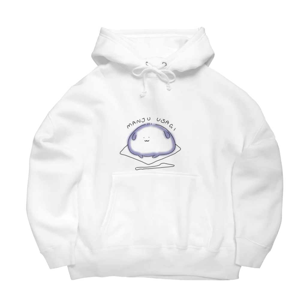 やもり屋商店のまんじゅうさぎ(ろっぷ) Big Hoodie