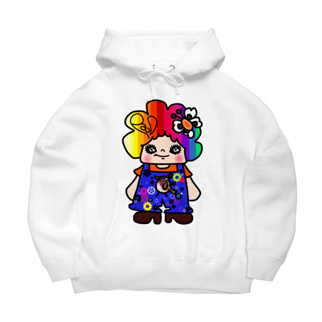 h45m69のサロペpao Big Hoodie