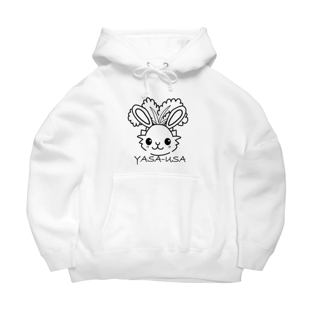 YASA-USAのやさうさフェイス2 Big Hoodie