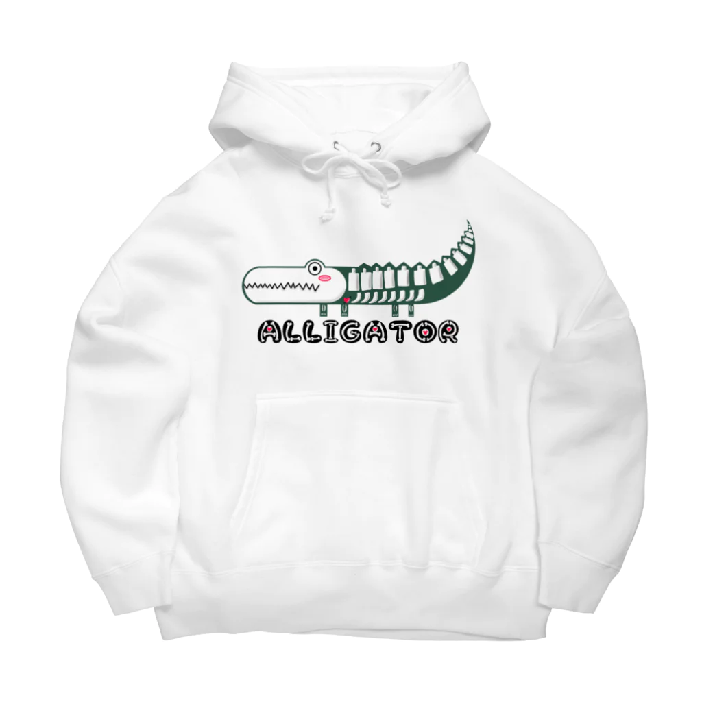 alligator_artのスケスケ鰐 Big Hoodie