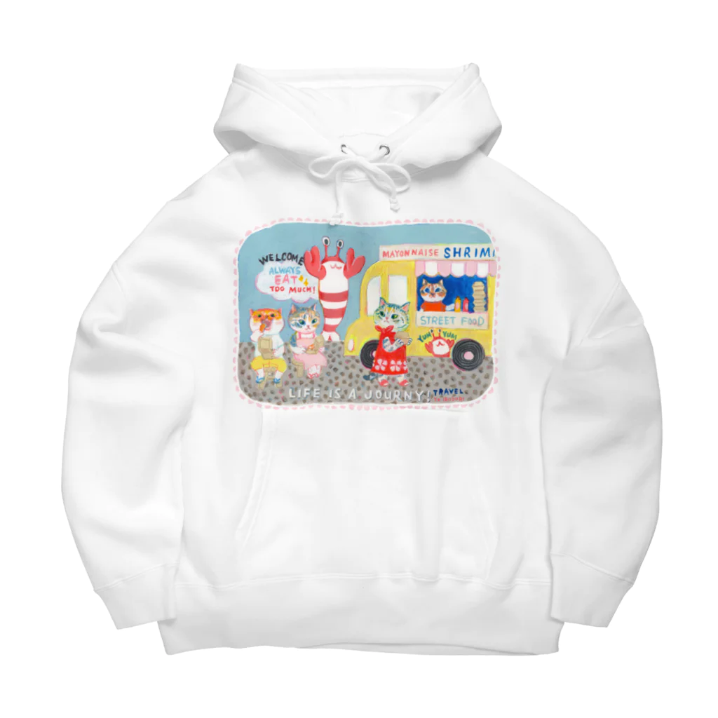 wokasinaiwoのエビマヨカー Big Hoodie