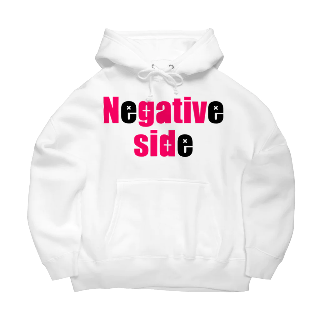 Negative sideのNegative side Big Hoodie