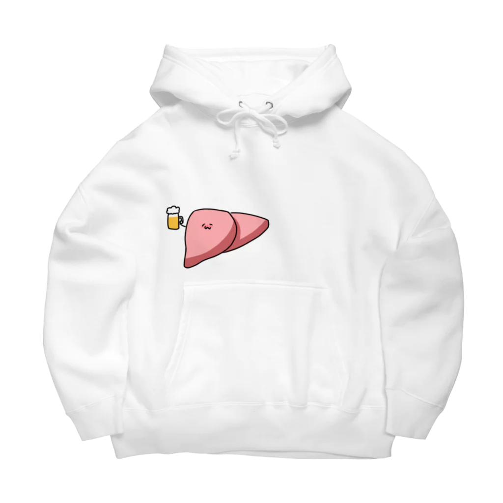 ごみの肝臓くん Big Hoodie