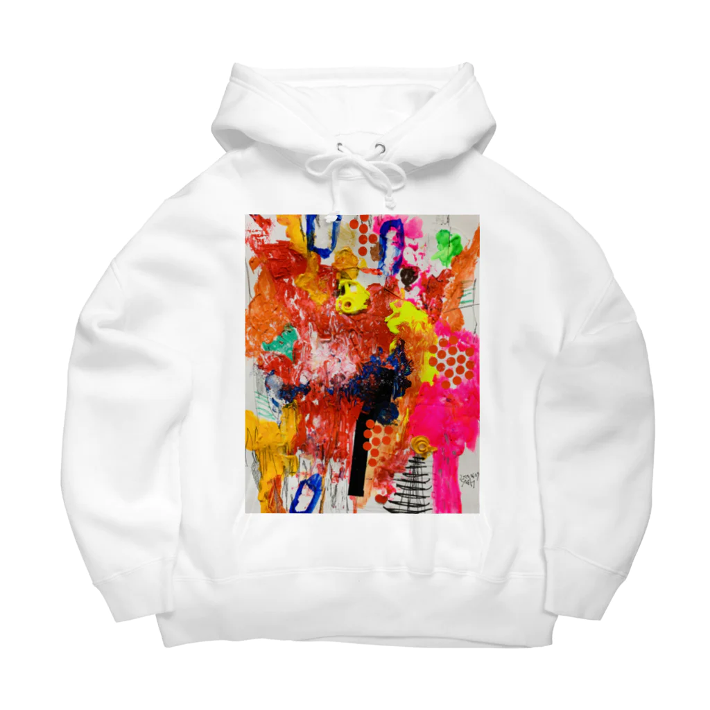 ヒラモトユミエのぶつけたいの Big Hoodie