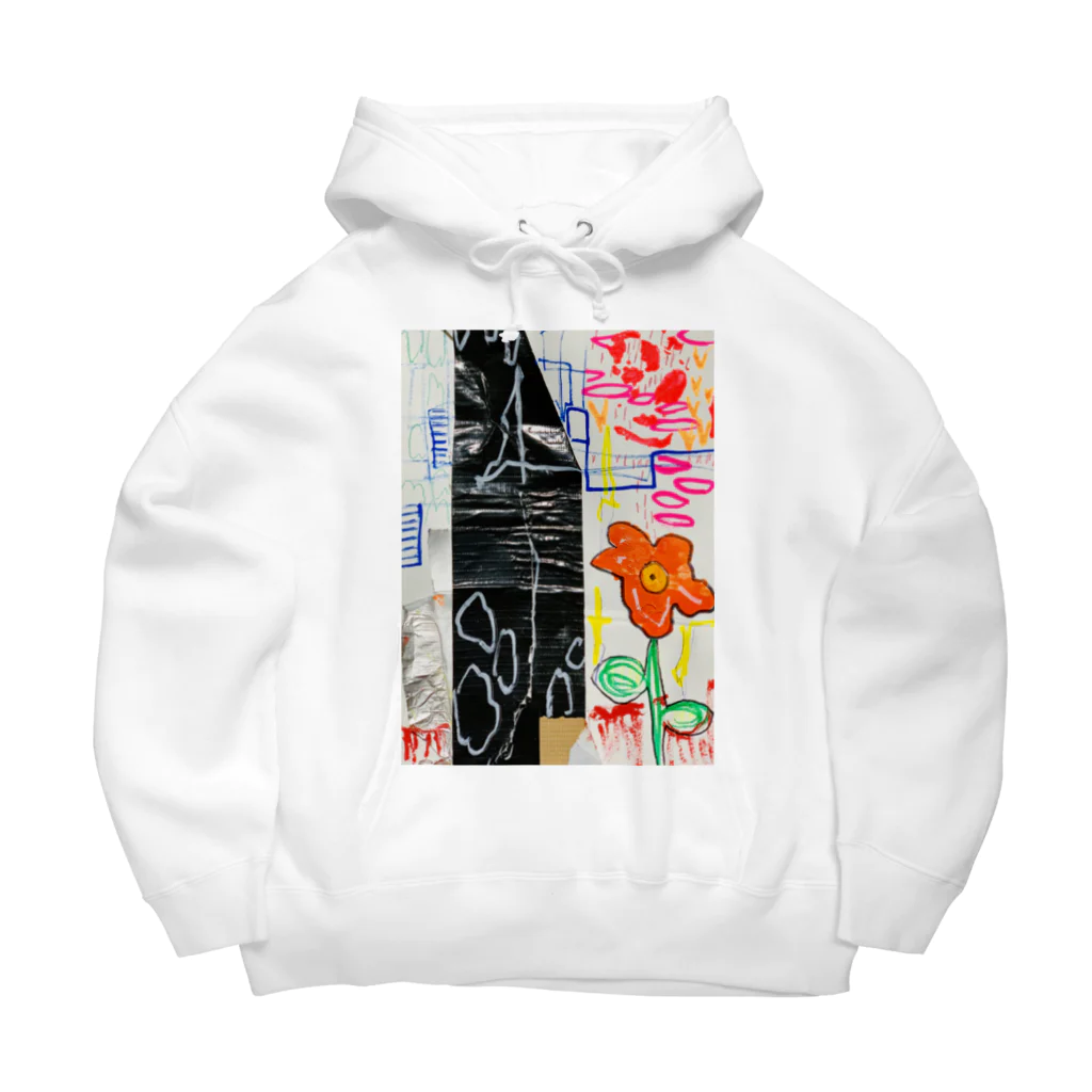 ヒラモトユミエのdrawing「おはな」 Big Hoodie