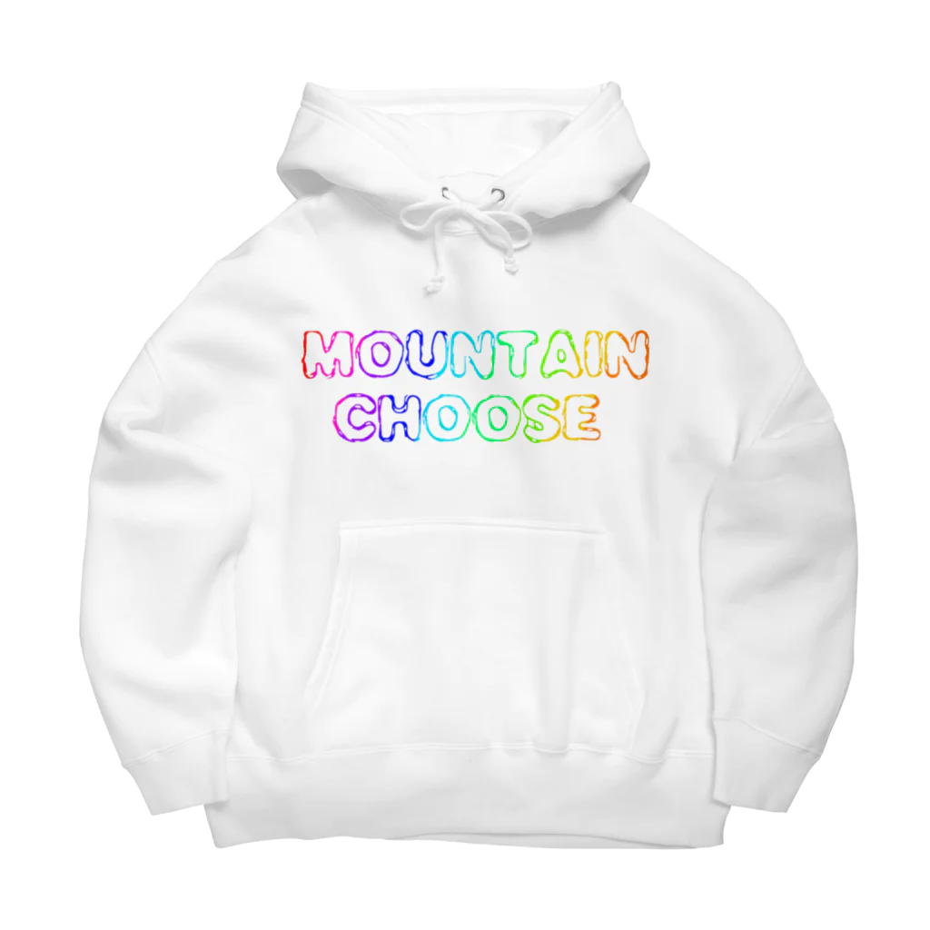 MOUNTAINCHOOSEのカラフルMOUNTAIN Big Hoodie