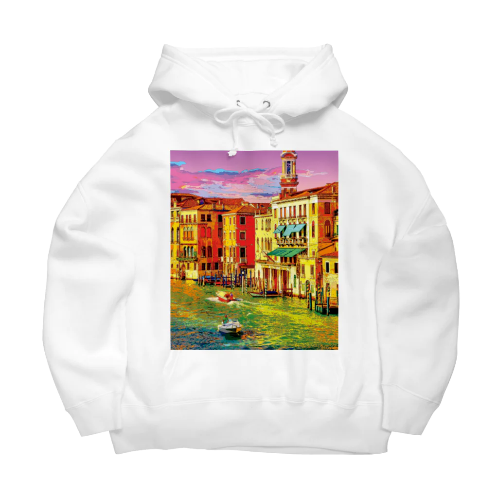 GALLERY misutawoのイタリア ヴェネツィアの夕暮れ Big Hoodie