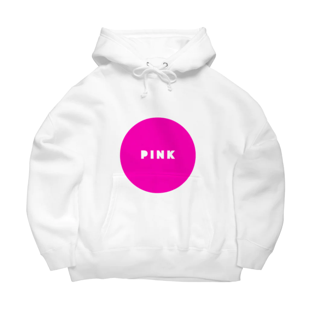 PのCIRCLE PINK. Big Hoodie