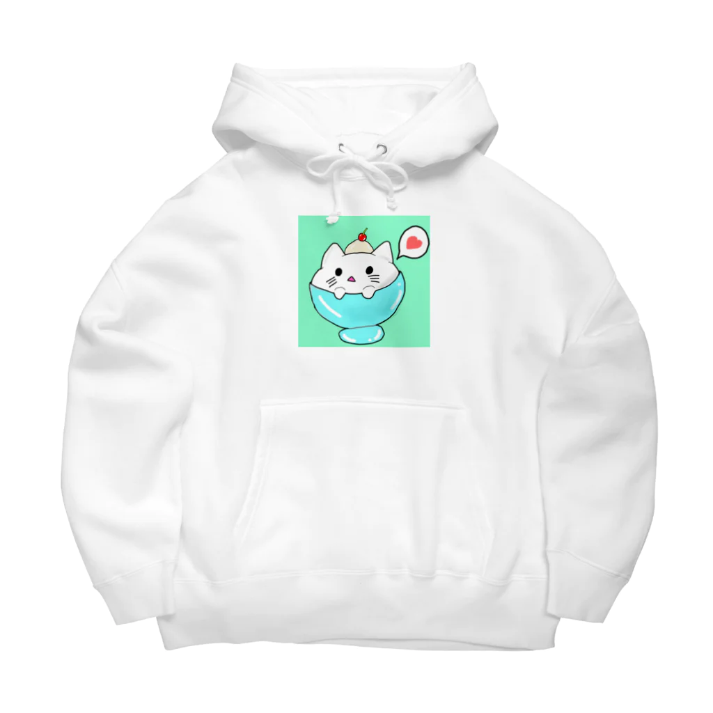 まいまいの子供部屋ショップのパフェにゃんこ Big Hoodie