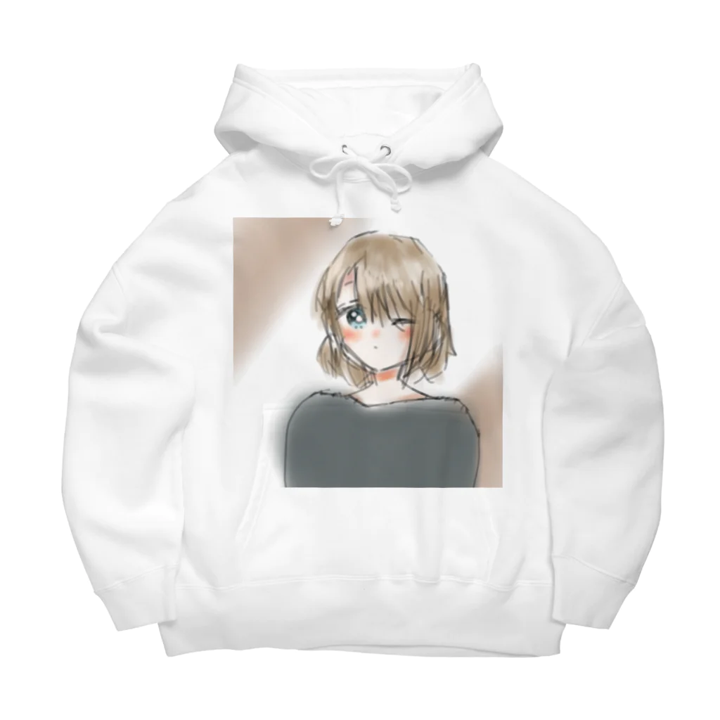 ゆるしょっぷのふわふわちゃん Big Hoodie