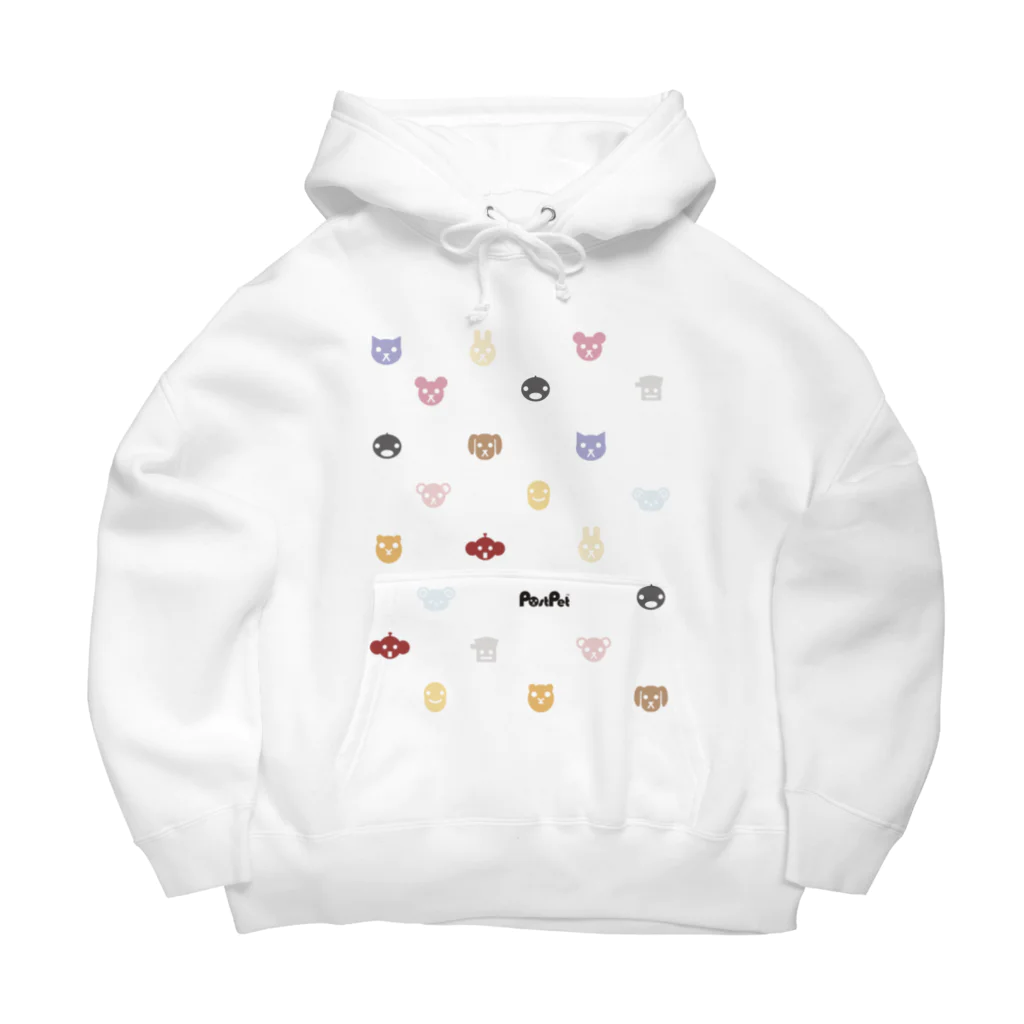 PostPet Official Shopのパステルあいこんず Big Hoodie