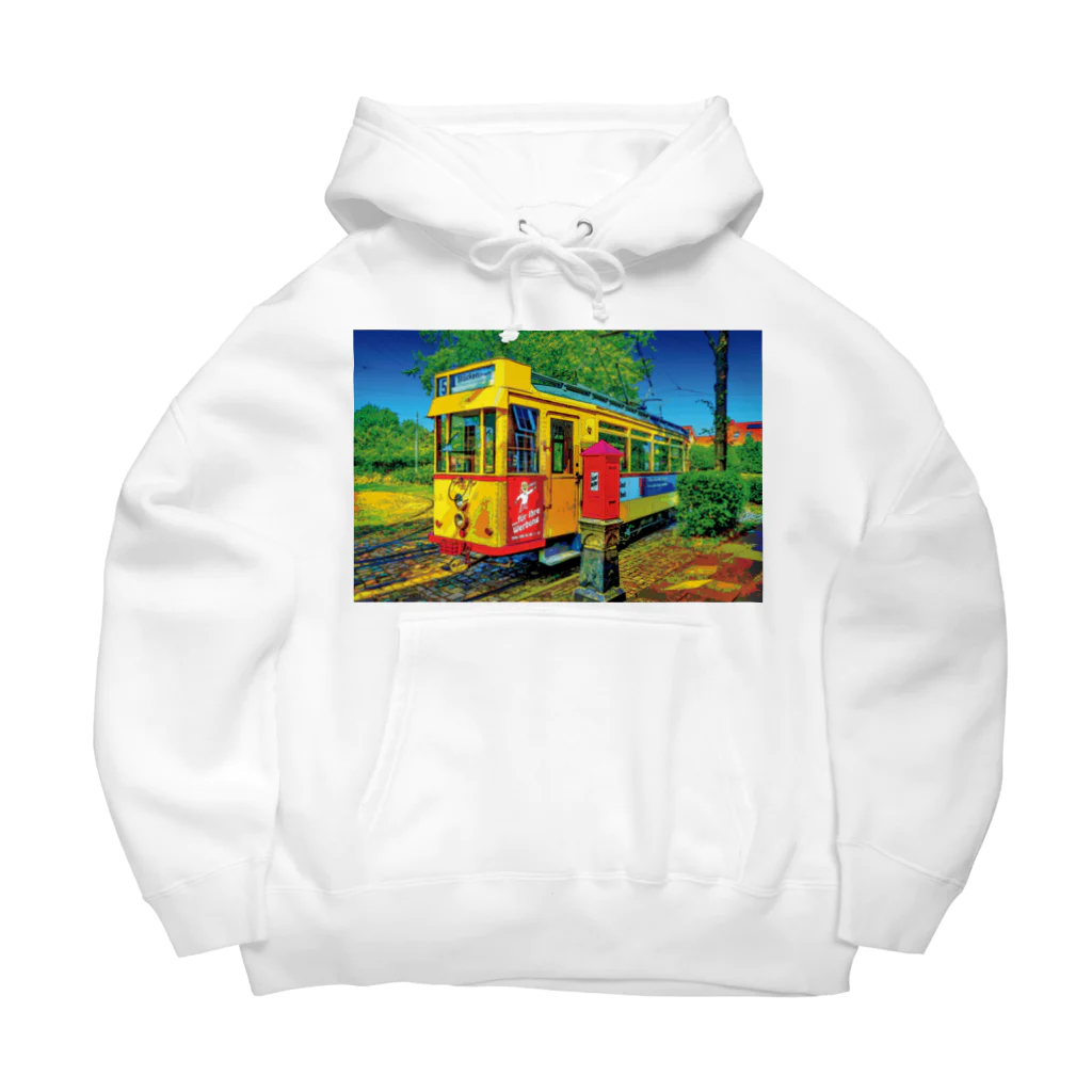 GALLERY misutawoのドイツ ハノーファーの路面電車 Big Hoodie