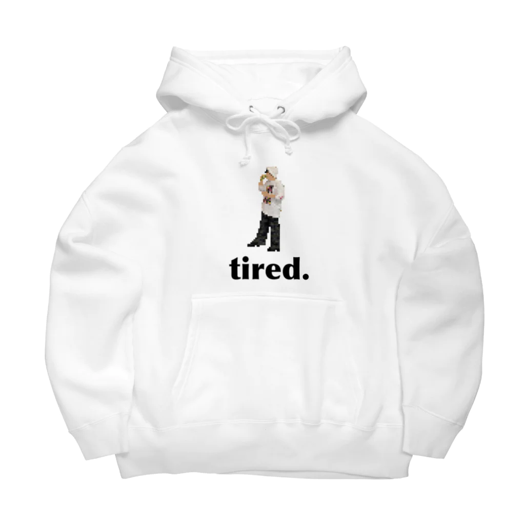 tired.のおつかれ後輩くん by tired. Big Hoodie