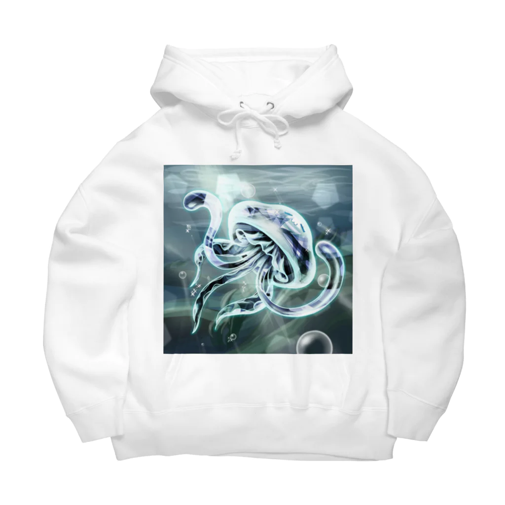 alpha_イラスト工房のジェミリーフィッシュTグッズ Big Hoodie