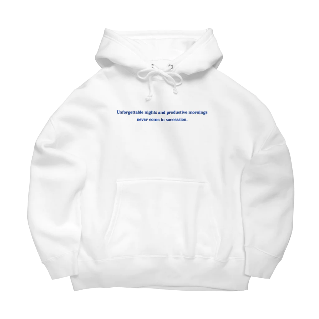 いらっしゃいませ商店の夜更かししたい Big Hoodie