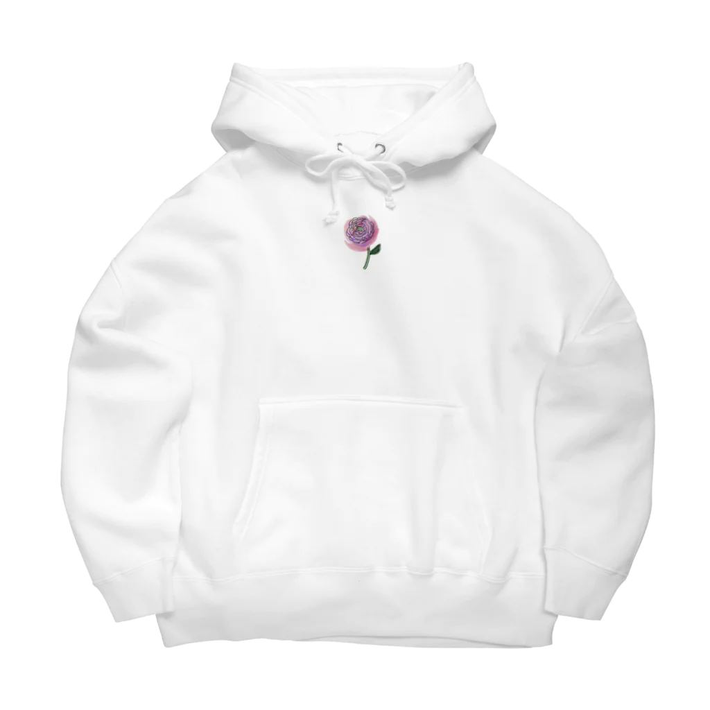 natto_naoのラナンキュラス Big Hoodie