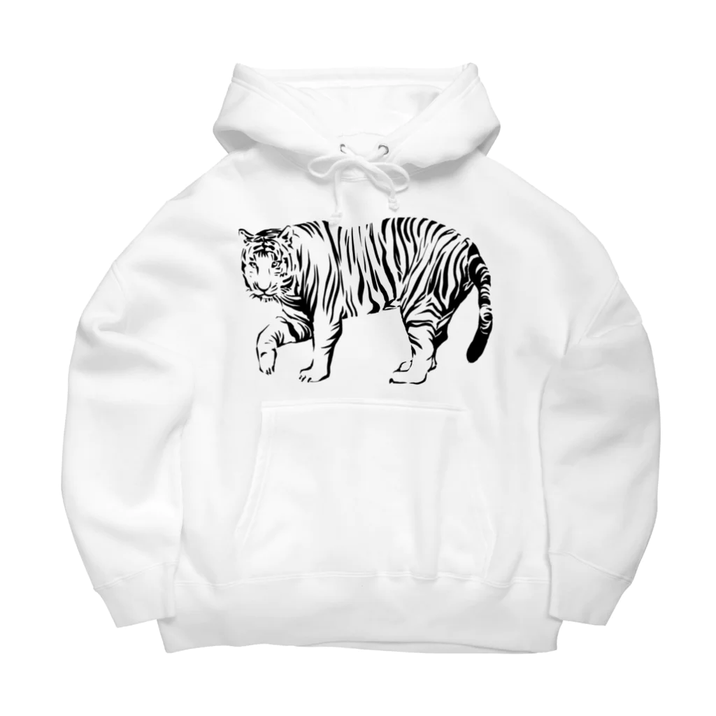 サワネチヒロのショップの虎 Big Hoodie