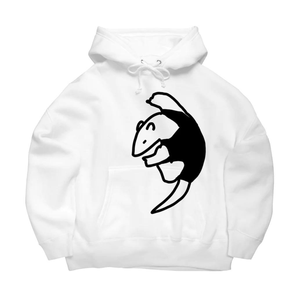 いきものや　のの（別館）ののぼるミナミコアリクイ Big Hoodie