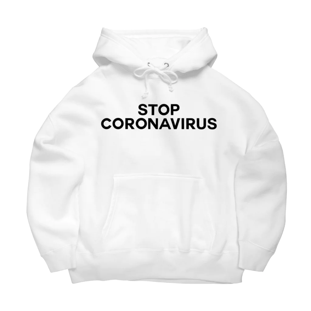 TOKYO LOGOSHOP 東京ロゴショップのSTOP CORONAVIRUS-ストップ コロナウイルス- Big Hoodie