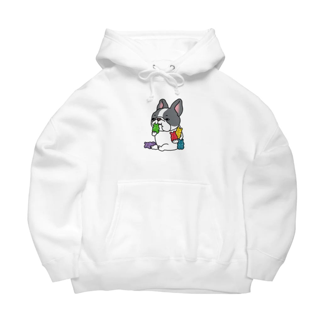 2216studioのガミィベア食べるフレブルちゃん。パイドちゃん。 Big Hoodie