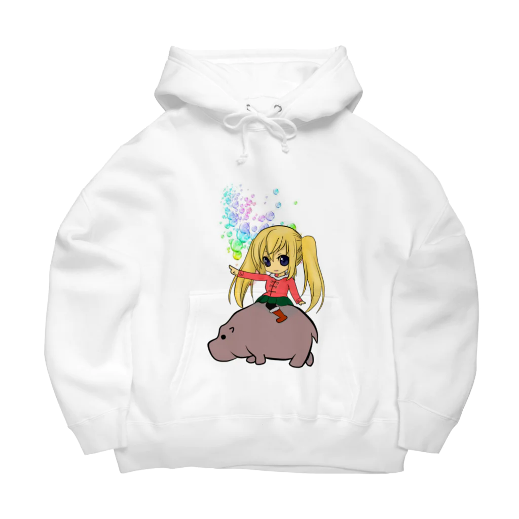 Dodokoのカリンとヒッポ Big Hoodie