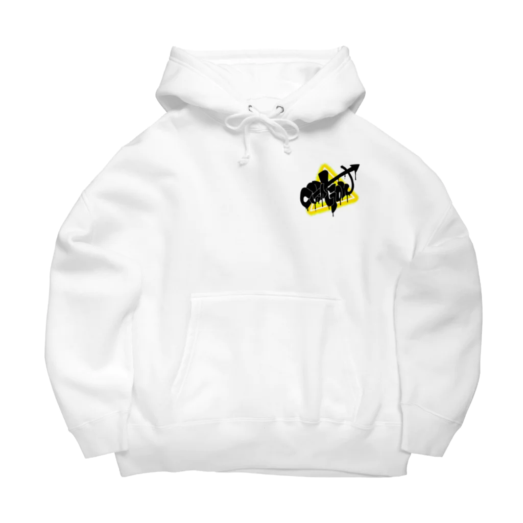 caution-のcaution Big Hoodie