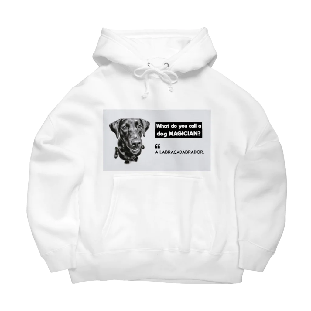 Black Labradors MatterのLabracadabrador Big Hoodie