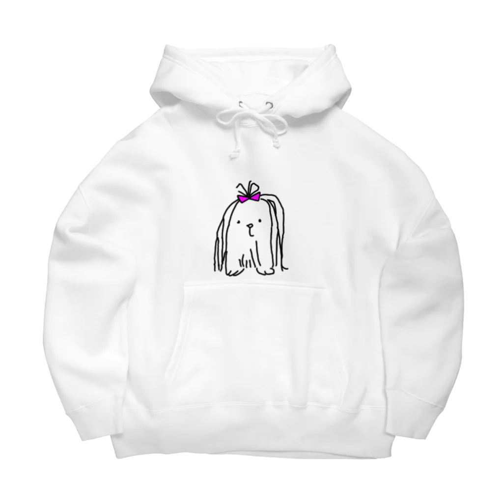 sasasoのもふもふのお友達 Big Hoodie