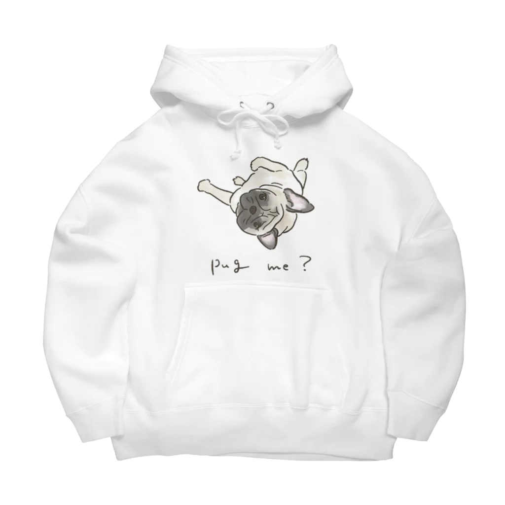 itsomamethepugのパグ♡pug me？ Big Hoodie