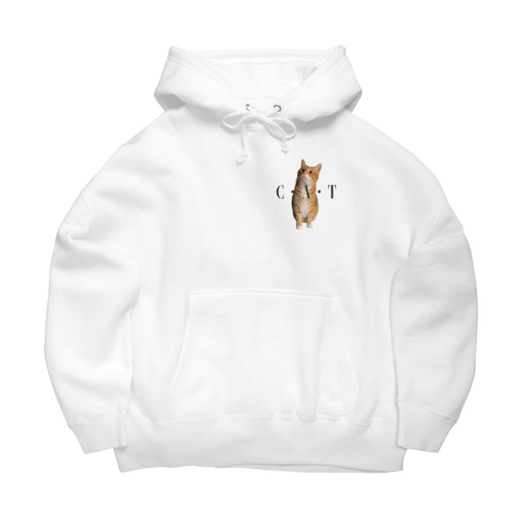 猫三兄弟のねこちゃんパーカー Big Hoodie