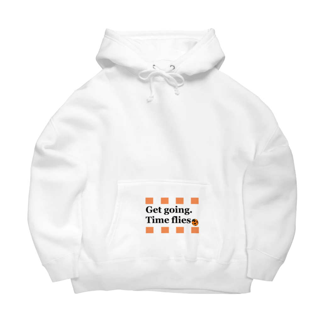 ホームタウンスター　Hometown Star のテントウムシピリオド（オレンジ）　Orange Ladybird Big Hoodie