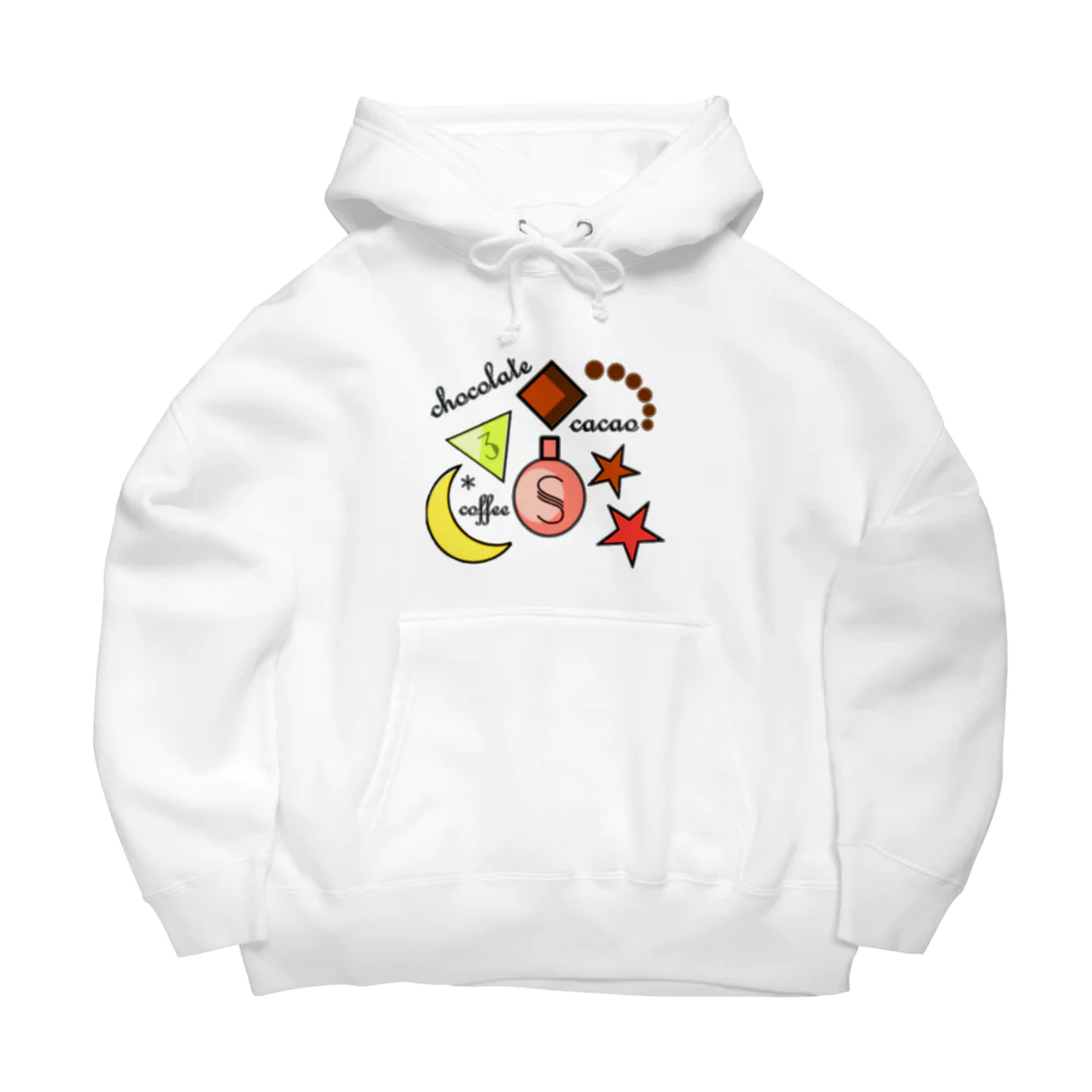 pastelia　shopのパフューMDビターチョコ Big Hoodie