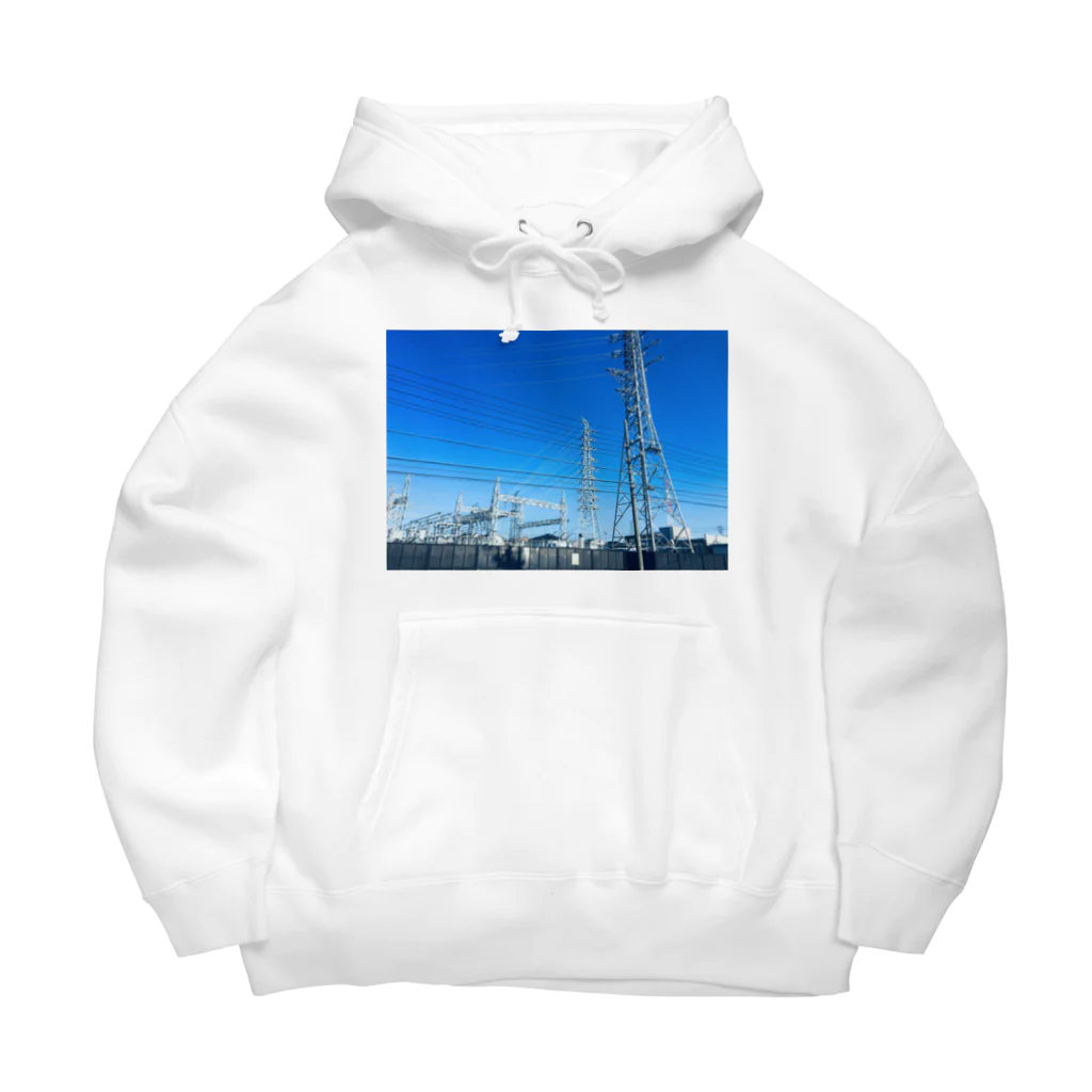 さくらもちの無機質と空 Big Hoodie