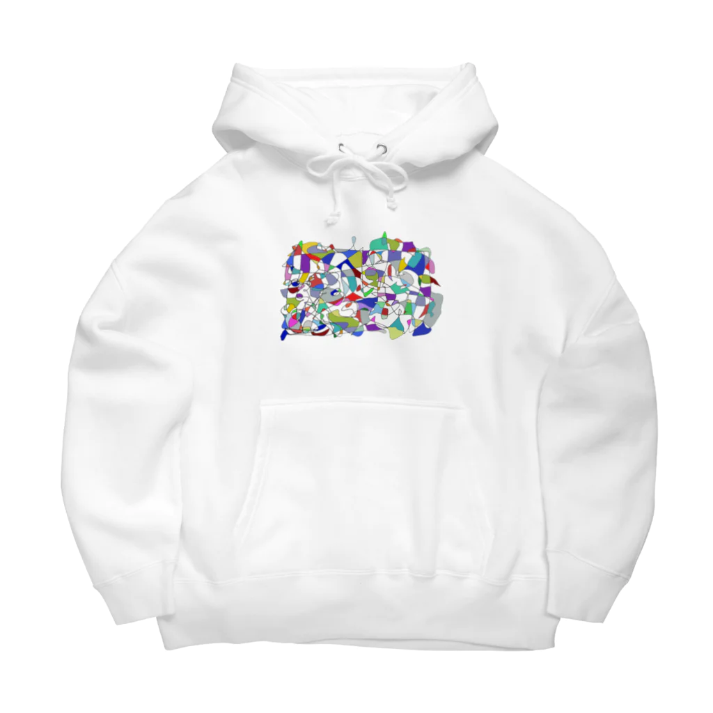 リラックス金魚のみんなのあたまのなかのうみ Big Hoodie