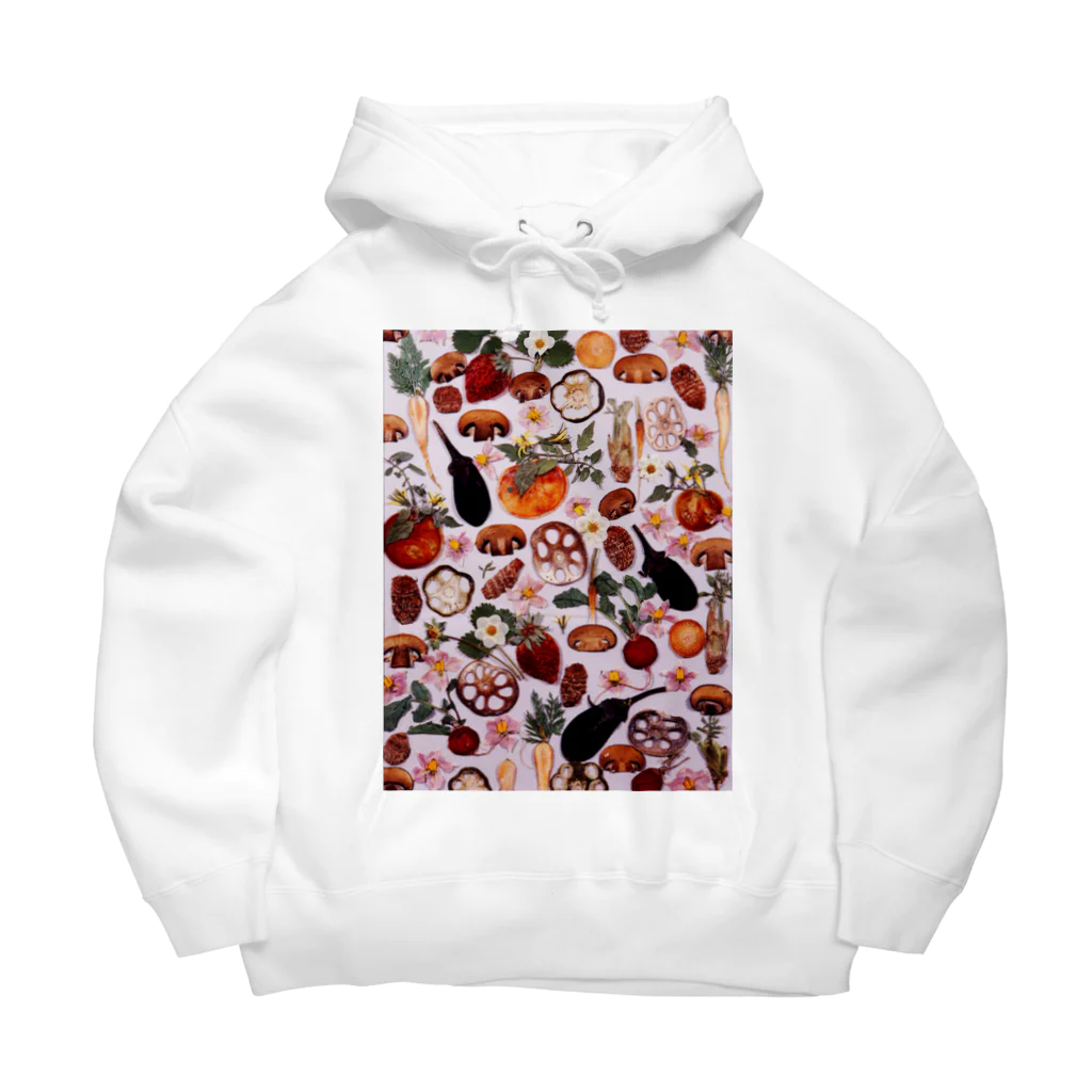 花エヴリのベジタブル Big Hoodie