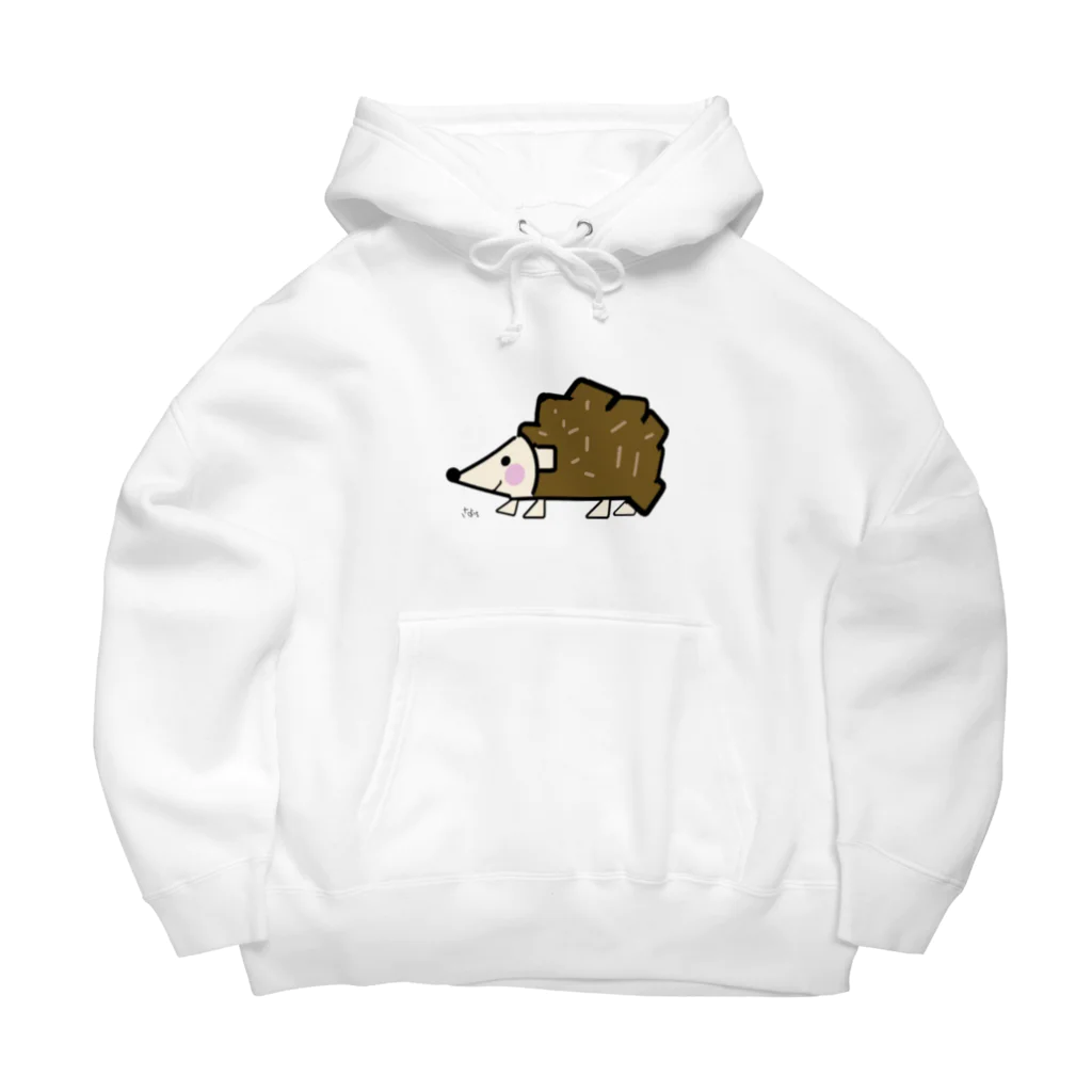 ほっこりさよっち。のほっこりハリネズミ Big Hoodie