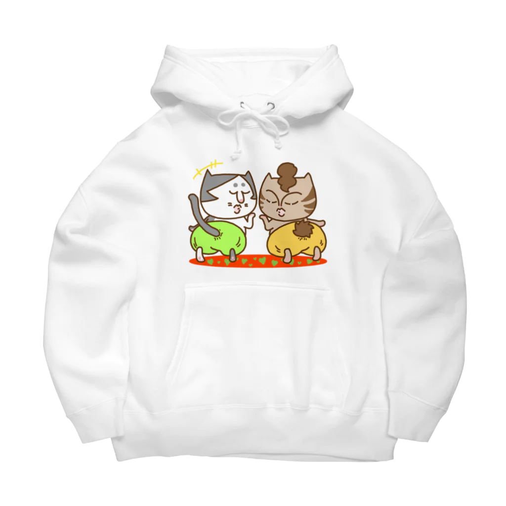 tiMo'sのお悟り猫姉妹 お気に入りのパンツ Big Hoodie