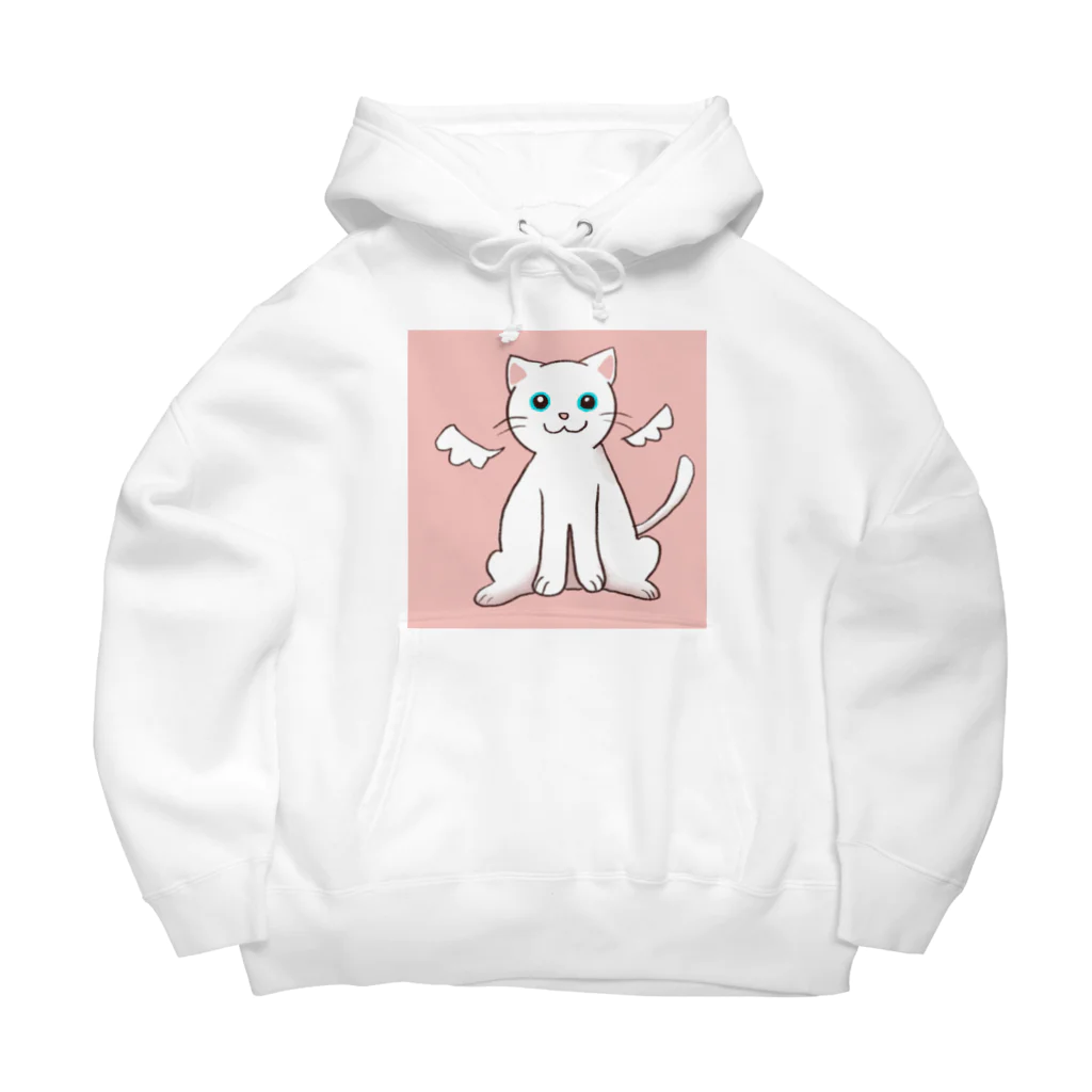 あおの天使ねこちゃん Big Hoodie